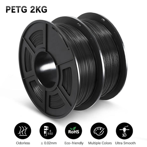 1KG 3D Filament Eco-Friendly 1.75MM Good Gloss Clogging Free Good Toughness-Veeddydropshipping