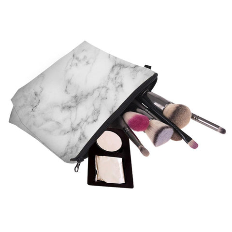 Marble Pattern Women Makeup Bag Girls Cosmetic Bag-BS00555-Veeddydropshipping