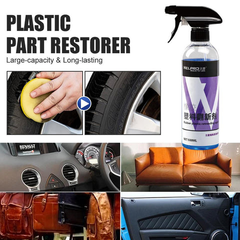 Auto Plastic Refurbish Liquid 500ML Car Retreading Cleaning Agent Car-AM00413-Veeddydropshipping