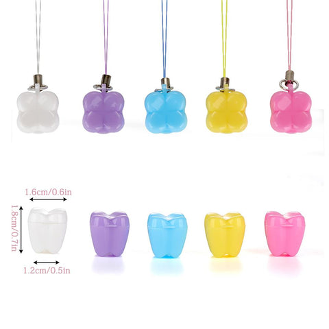 50pcs/Pack Baby Tooth Box Organizer Baby Milk Tooth Fairy Box Tooth-TB00763-Veeddydropshipping