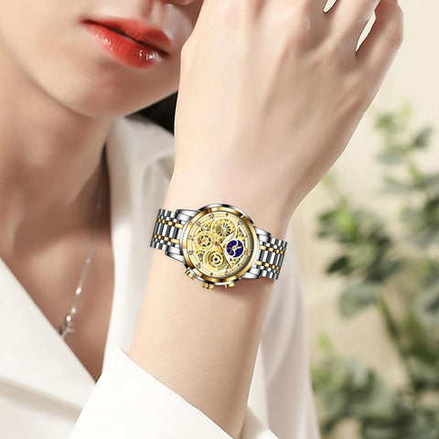 Luxury Fashion Waterproof Watch  Quartz Stainless Steel -JW00899-Veeddydropshipping