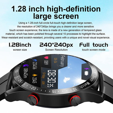 Music Player Man Watch Sports Waterproof Luxury Smartwatch-JW00850-Veeddydropshipping