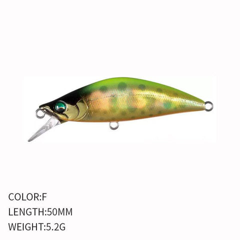 1pcs Fishing 5cm 5.2g Swimbaits Bass Big Fish Crankbaits Fishing Lure Floating Wobblers -OS00392-Veeddydropshipping