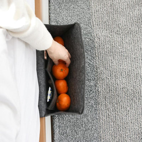 Felt Bedside Storage Bag Pouch Bed Desk-HA00824-Veeddydropshipping