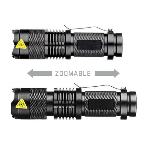 Mini Tactical Flashlights Portable LED Camping Lamps 3 Modes-TI00760-Veeddydropshipping