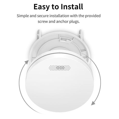 Smoke Detector Sensor Alarm Alert Device-CO00636-Veeddydropshipping