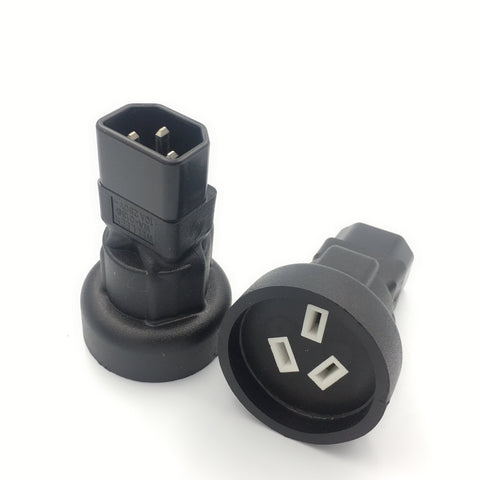 C4-AU PDU IEC IEC320-C14 to Australia New Zealand female AU socket Power conversion -CE00256-Veeddydropshipping