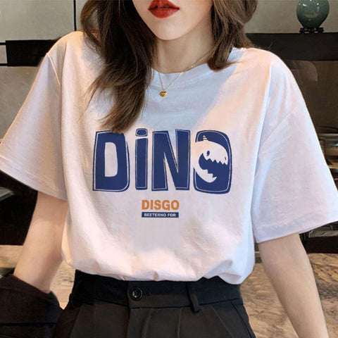 Women T-shirt Japanese Short Sleeve T-shirt-WF00067-Veeddydropshipping