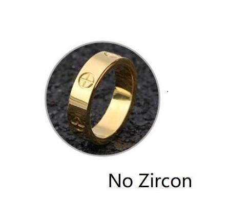 Trendy Stainless Steel Rose Gold Color Love Ring -JW00014-Veeddydropshipping