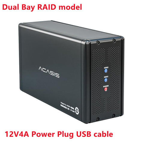 Dual external enclosure raid Arraywith Box-CO00965-Veeddydropshipping