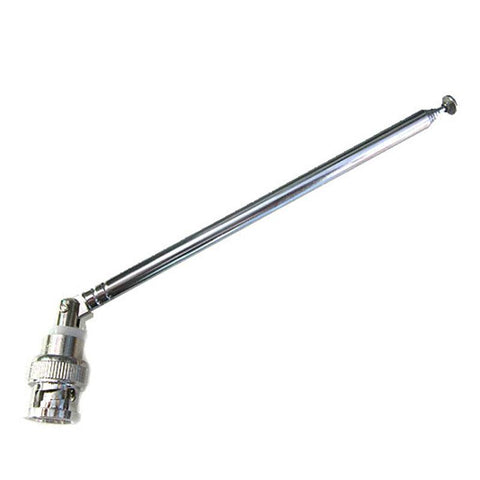 FM Radio Antenna BNC Connector Telescopic Aerial 0.7m Stainless Steel-CE00937-Veeddydropshipping
