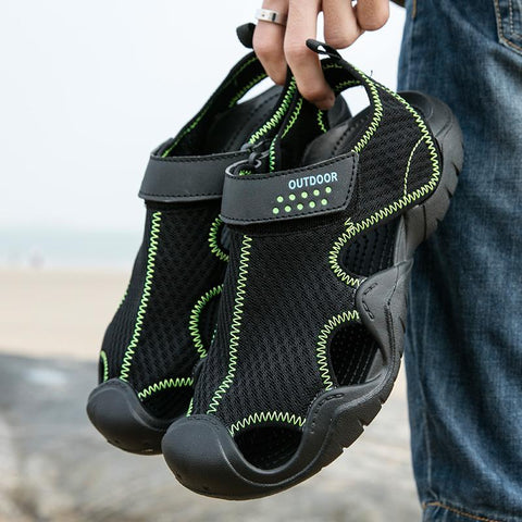 Summer Men Sneakers shoes  Plastic Men Casual shoes Summer-BS01469-Veeddydropshipping