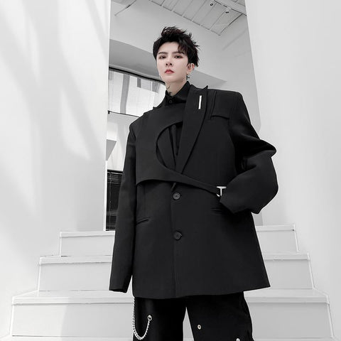 Casual Suit Coat Autumn New Men Fashion Handsome-MF01300-Veeddydropshipping