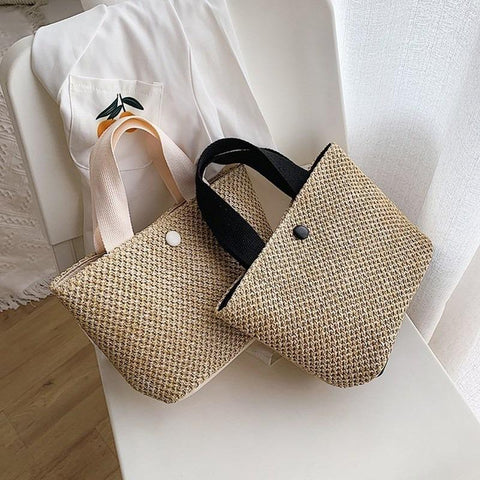 Totes Summer Bohemian Handmade Weaving Bags Women-BS00237-Veeddydropshipping