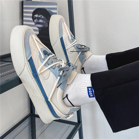 Board Shoes Platform Shoes Male Trainer Chaussure Hombre-BS01357-Veeddydropshipping