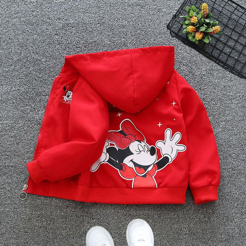 Disney Kids Mickey Mouse Jackets 2022 Spring Autumn Children Cartoon-TB01001-Veeddydropshipping