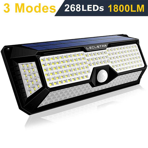 268 LED Solar Light Outdoor Solar Lamp With Human Body Motion Sensor-TI00847-Veeddydropshipping