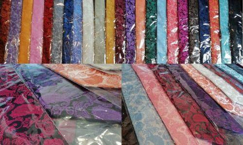 Necktie Wedding Floral Paisley JACQUARD-MF00820-Veeddydropshipping