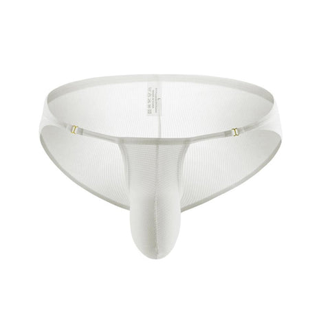 Bikini Slip Homme Sheer Mesh Underwear Bikini Bulge-MF01493-Veeddydropshipping