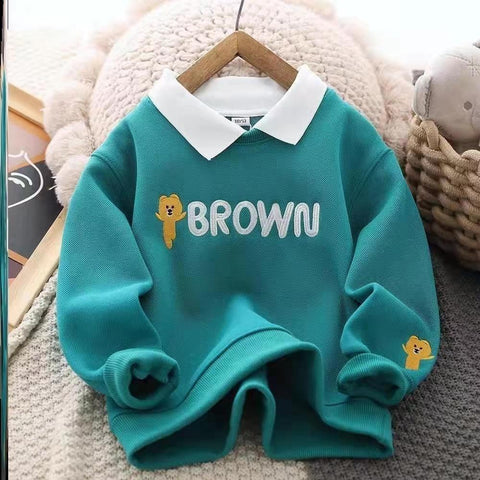 Boys Fleece-Lined Thickened Cotton Jacket Children-Veeddydropshipping