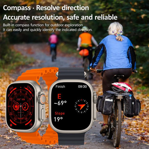 HK8 Pro Max Ultra Watch Smart Watch Men 2.12&quot; AMOLED 49mm Series -CE00569-Veeddydropshipping