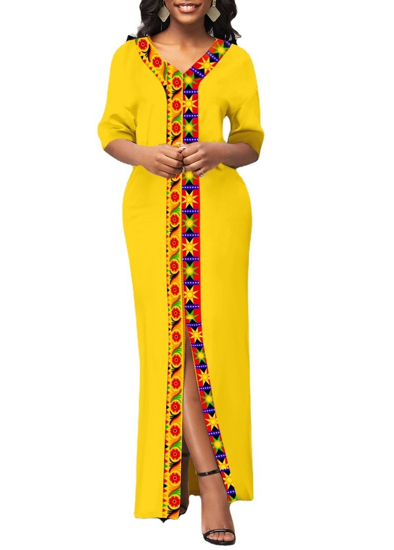 Polyester African Dresses for Women-Veeddydropshipping