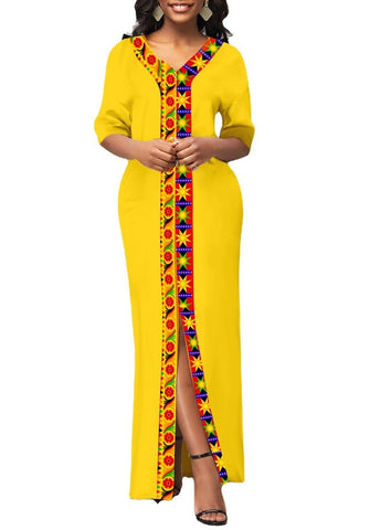 Polyester African Dresses for Women-Veeddydropshipping