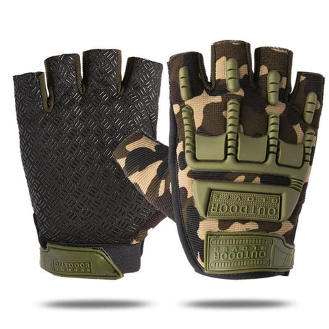 Outdoor Tactical Gloves Airsoft Sport Gloves Half Finger Type Military Men -OS01164-Veeddydropshipping