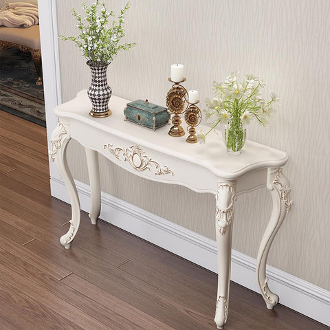 Simple Hallway Console Table European-style Wood-HA01569-Veeddydropshipping