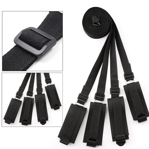 Bed Bondage Handcuffs Ankle Cuffs Set BDSM Restraint Fetish Slave Erotic -BH01201-Veeddydropshipping