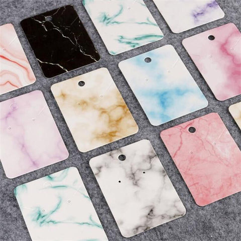 Earring Necklace Card Display Holder For Jewelry Packaging-JW01668-Veeddydropshipping