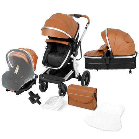 Multifunction 5-IN-1 Baby Stroller Portable Pram High Landscape Infant Cart Luxury-TB00350-Veeddydropshipping