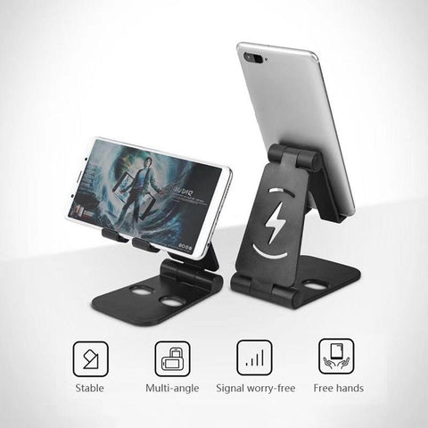 Universal Mobile Phone Holder With Charging Space Tablet Holder For IPad IPhone-PA00543-Veeddydropshipping