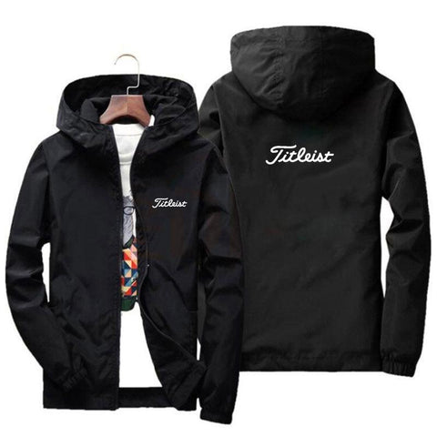 New golf print jacket hooded-MF01132-Veeddydropshipping