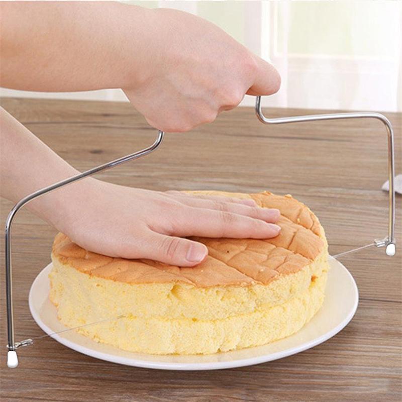 Double Line Cake Cut Slicer Stainless Steel-HA01225-Veeddydropshipping