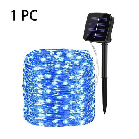 LED Solar Fairy String Lights Outdoor Festoon Lamp Waterproof 8 Modes-TI00823-Veeddydropshipping