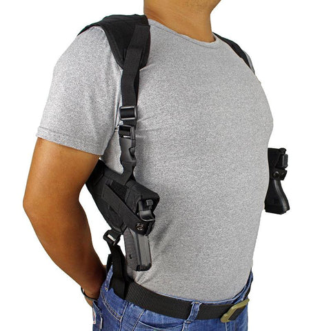 Hand Pistol Double Holster Concealed Carry Shoulder-OS01357-Veeddydropshipping
