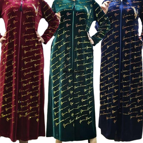 Africa Clothing Muslim Long Maxi Dress-Veeddydropshipping