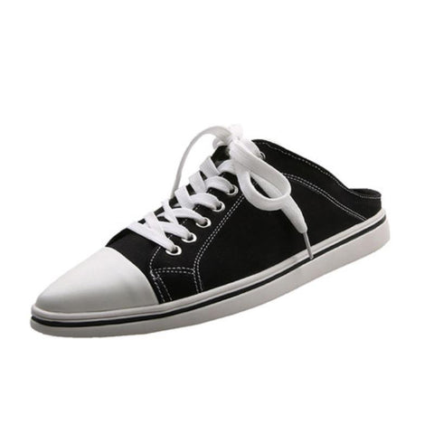 Sneakers Ladies Lace-up Casual Shoes Breathable-BS01439-Veeddydropshipping