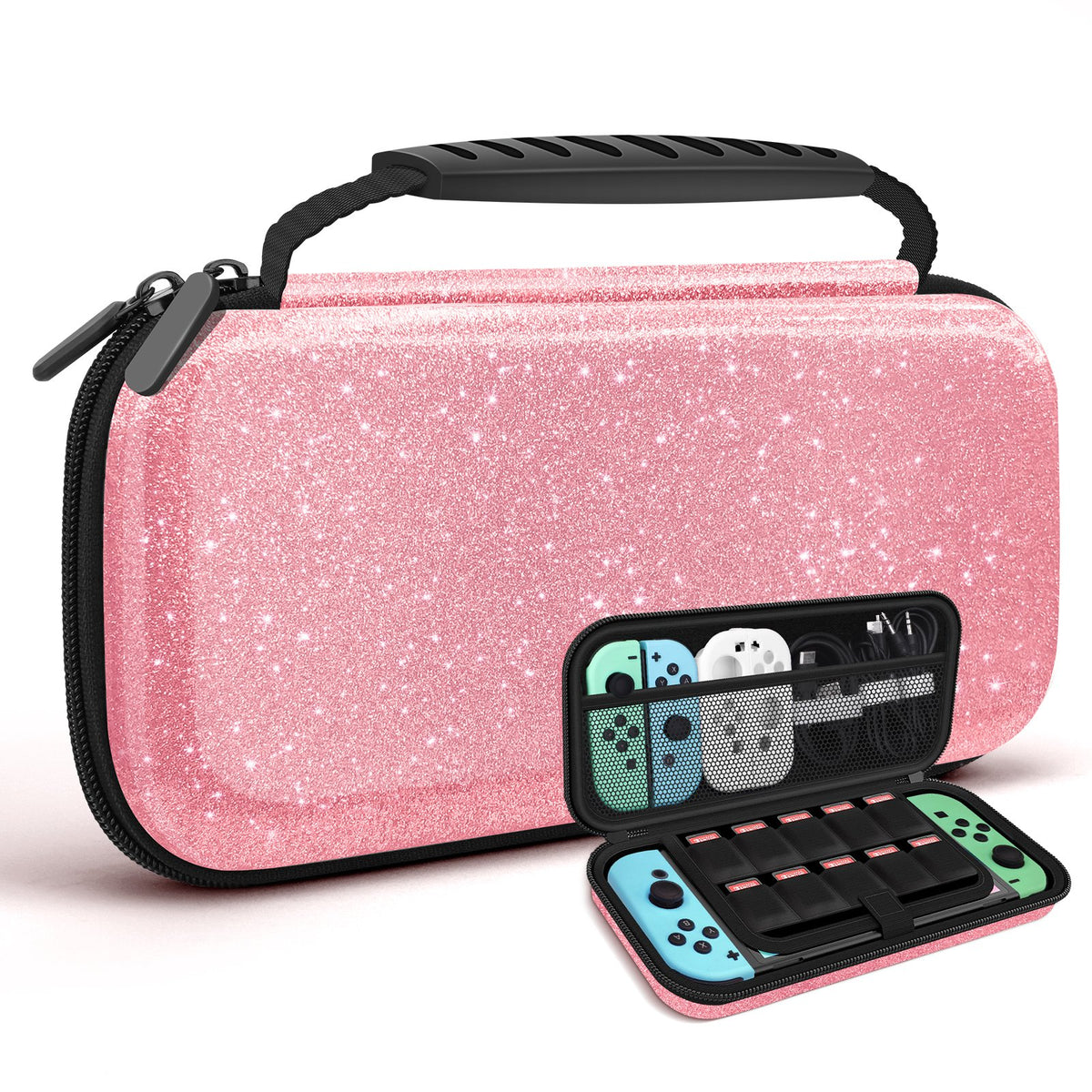 Portable Storage Carry Bag For Nintendo Switch Hard Shell EVA Box Case With -CE01344-Veeddydropshipping