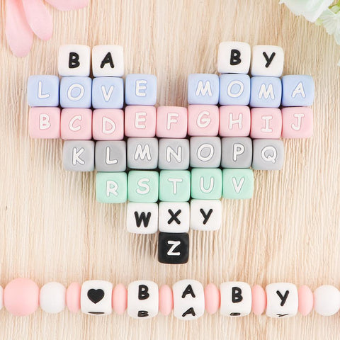 Kovict Silicone Bead Letters English Alphabet DIY -JW01492-Veeddydropshipping