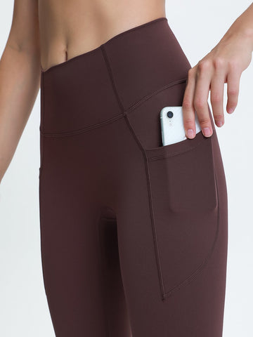 Nepoagym 28&quot; Pockets Yoga Leggings No Camel Toe Yoga Pants Women -OS00905-Veeddydropshipping
