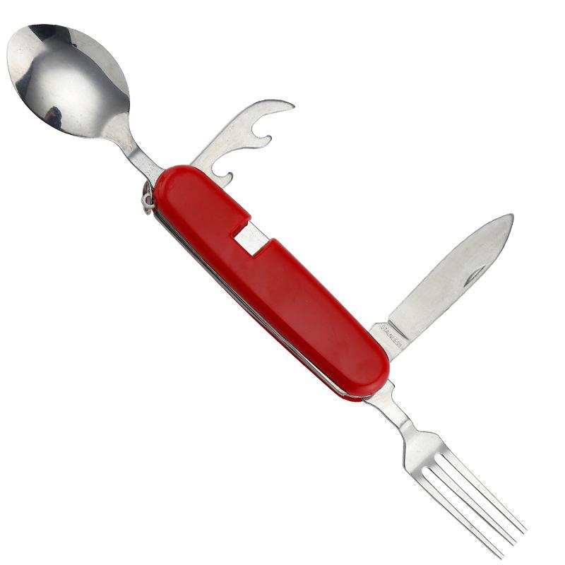 Stainless Steel Foldable Fork Spoon Knife Picnic Camping Hiking-OS01264-Veeddydropshipping