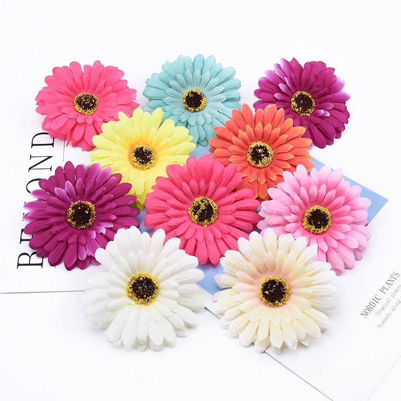 Silk Gerbera Wedding Decorative Flowers Wall-HA00708-Veeddydropshipping