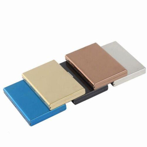 Stainless Metal Card Holder Wallet RFID-MF00822-Veeddydropshipping