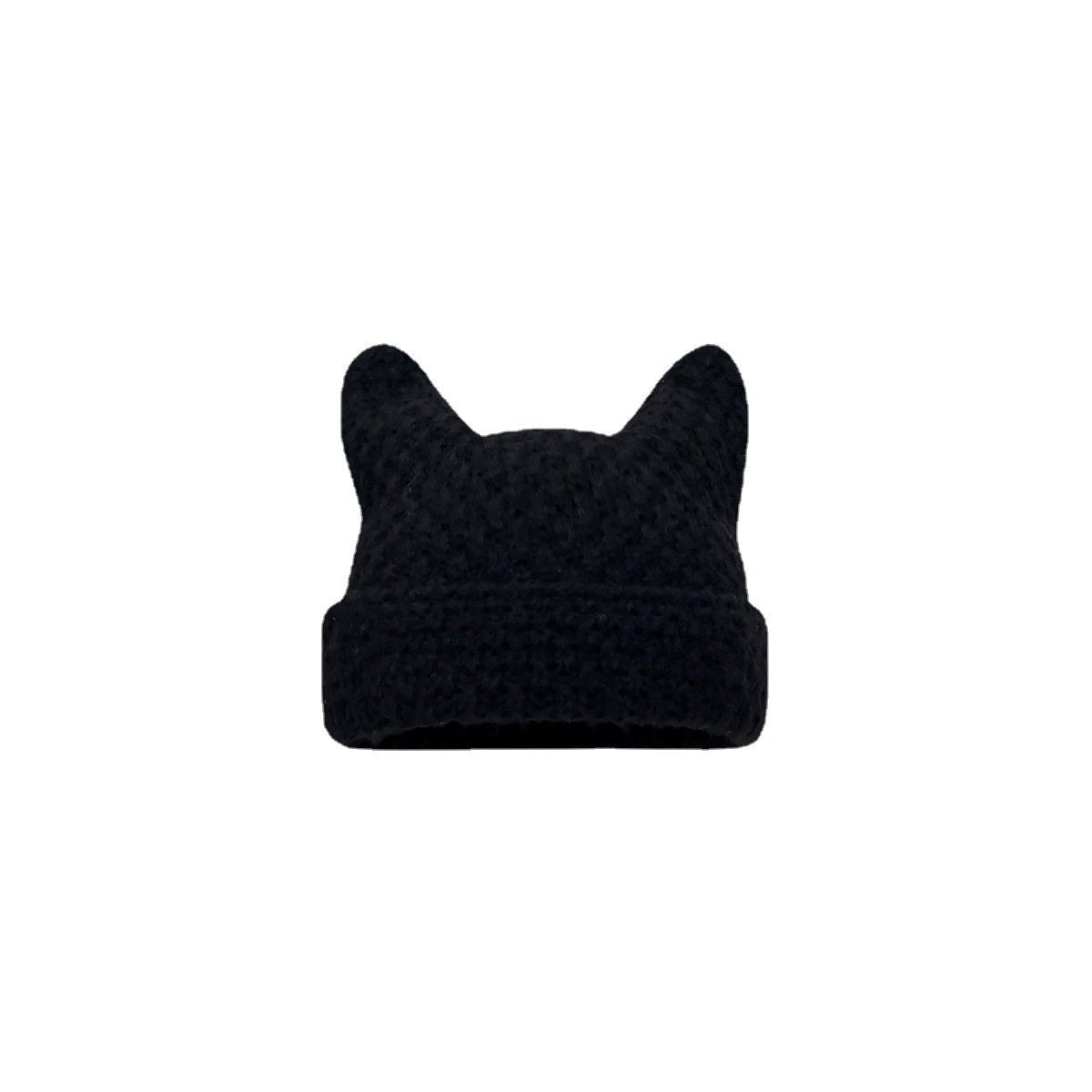 Striped Knitted Wool Cap Autumn and Winter-Veeddydropshipping