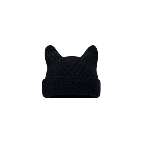Striped Knitted Wool Cap Autumn and Winter-Veeddydropshipping