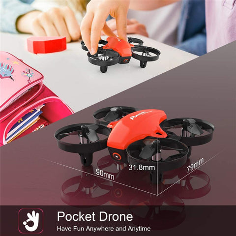 Potensic A20 Mini Drone RC Quadcopter Indoor Outdoor 2.4G Remote-TB01407-Veeddydropshipping