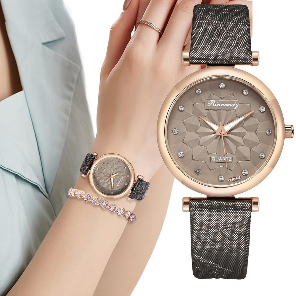 Luxury  Watch Rhombus flowers Women Quartz Watches-JW01076-Veeddydropshipping