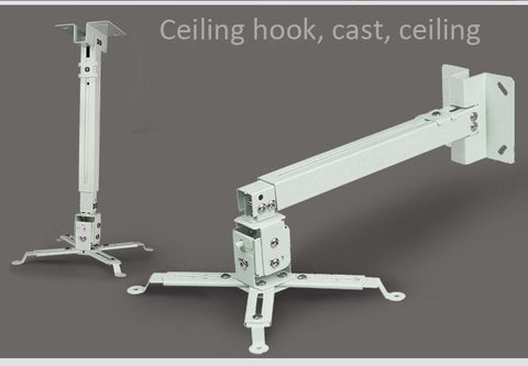 White Color Beamer Ceiling Mount 43 To 65cm Working Distance-CE00856-Veeddydropshipping